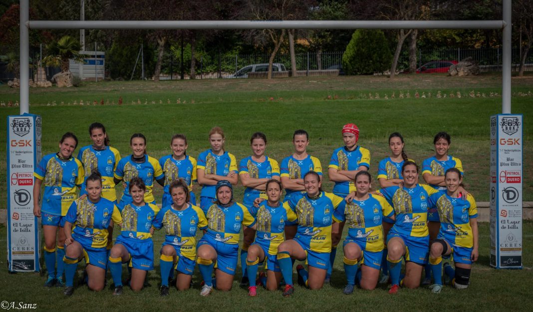 La plantilla del Ribera Rugby de la temporada 23-24. / Ribera Rugby