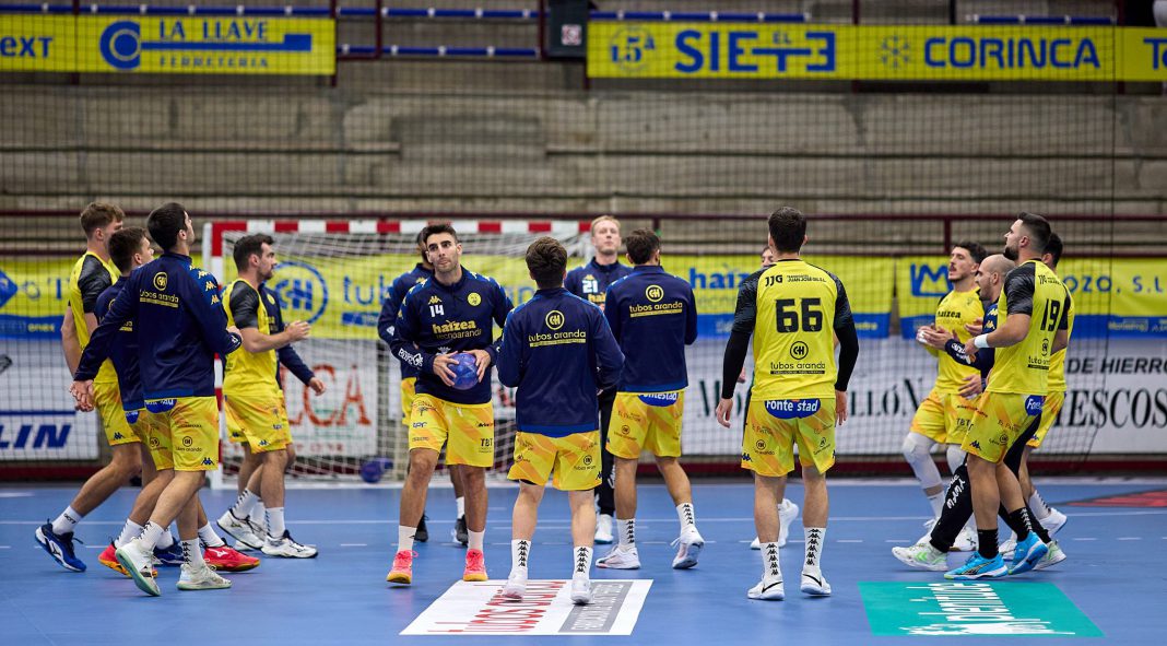 La escuadra amarilla está lista para recibir a Granollers tras el reciente triunfo ante Guadalajara. / Arcalle (Villa de Aranda)