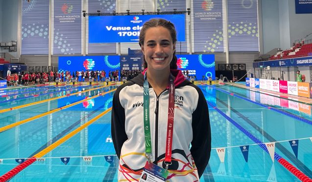 Nerea González en el Campeonato del Mundo Máster de Singapur 2025 / DUERO Deporte