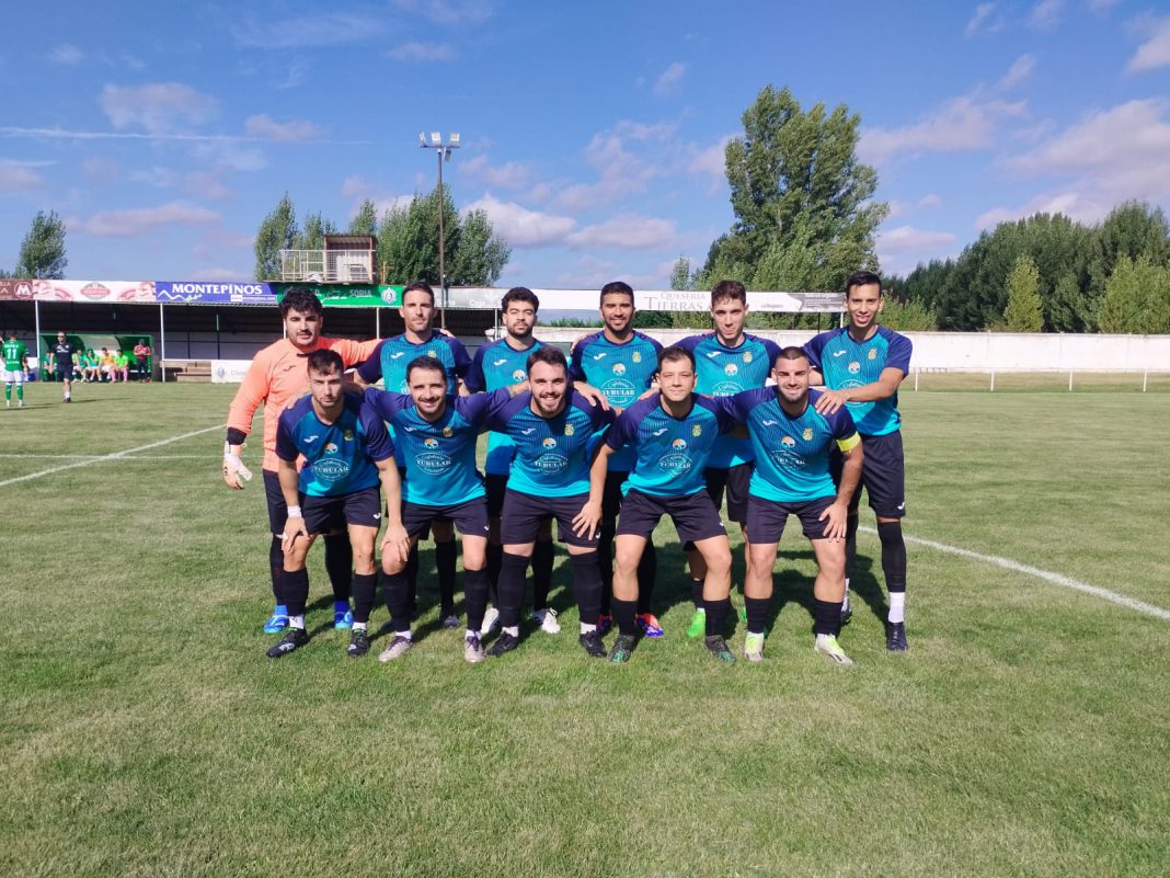 Once inicial con el que formó el Riber ante San José el pasado sábado en el duelo de pretemporada disputado en el Municipal de San Juan. / DUERO Deporte