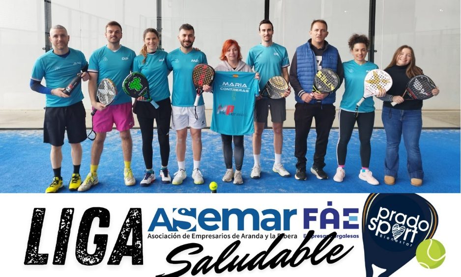 El equipo MetalPlast Aranda fue uno de los participante de la I edición de la Liga Interempresas de Pádel Ribera del Duero en Prado Sport. / Prado Sport