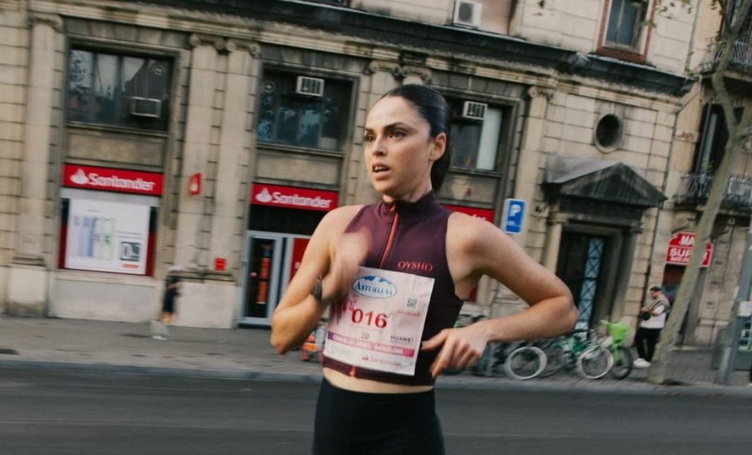Celia Antón durante su participación en la Carrera de la Mujer de Barcelona. / Avanto Studio