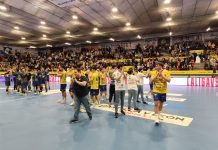 Tubos Aranda Villa de Aranda vende cara su derrota a pesar del arbitraje (32-36)