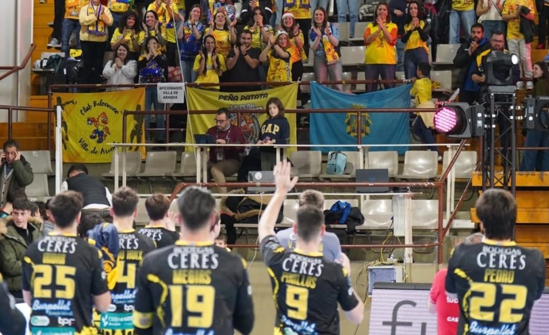 Tubos Aranda Villa de Aranda en el Palacio de Deportes de León. / Roberto Campillo (Villa de Aranda)