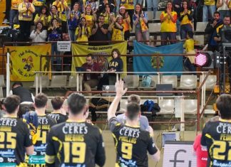 Tubos Aranda Villa de Aranda sigue por el buen camino Tubos Aranda Villa de Aranda en el Palacio de Deportes de León. / Roberto Campillo (Villa de Aranda)