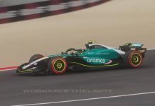 El nuevo AMR26 de Fernando Alonso realizará un test de pretemporada en Kotarr El nuevo Aston Martin generado por la creatividad de workerofthelight. / workerofthelight