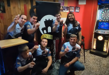 El Campeonato del Mundo de Phoenix Darts vuelve a contar con representación arandina Una pequeña representación de los jugadores con los que participará Bar La Villa. / DUERO Deporte