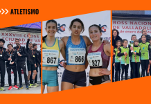 El atletismo arandino se corona en el Campeonato de Castilla y León de Cross El 2º puesto de los arandinos del Atlético Salamanca (i) junto a la campeona Sub-18 Alejandra Ortuño y las pequeñas campeonas Sub-12 de Atletismo Aranda. / DUERO Deporte
