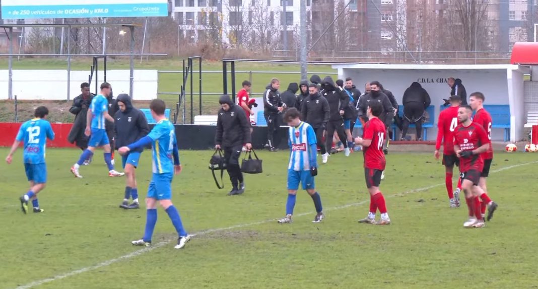 Los blanquiazules se marcharon cabizbajos de ENCE. / Elviphotoss