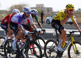 Mario Aparicio cuarto mejor español en el Tour de Omán Mario Aparicio durante una de las etapas del Tour de Omán. / Sport Cycling