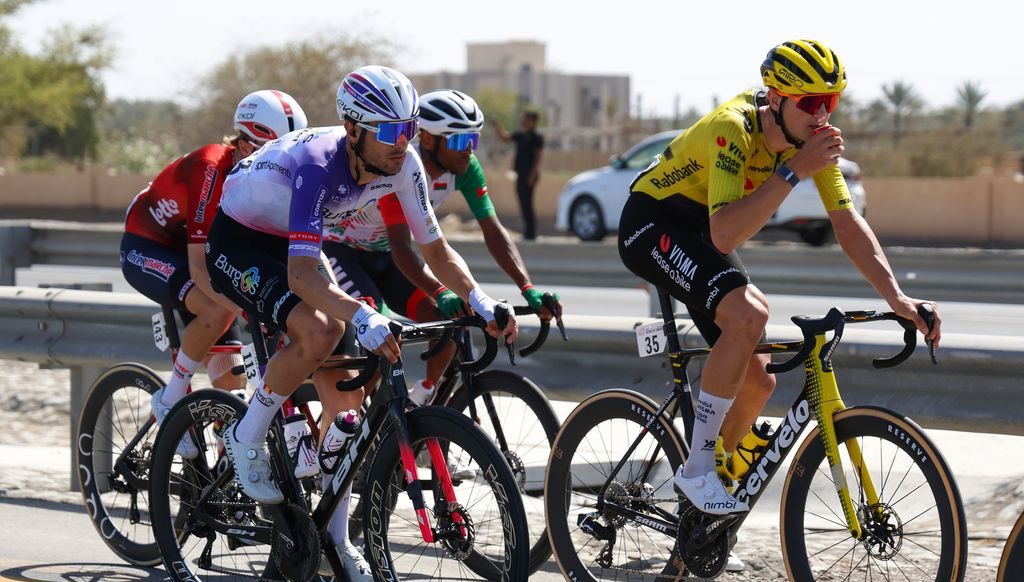 Mario Aparicio durante una de las etapas del Tour de Omán. / Sport Cycling