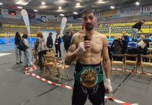 Ion Pérez campeón del Título WBC Continental Latin Ion Pérez con el cinturón de campeón del título WBC Continental Latin. / DUERO Deporte