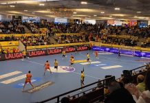 El Villa de Aranda y el Santiago Manguán, armas cruciales frente a Guadalajara El Villa de Aranda ha sumado seis puntos ante rivales directos por la salvación junto a su afición en el Santiago Manguán. / DUERO Deporte