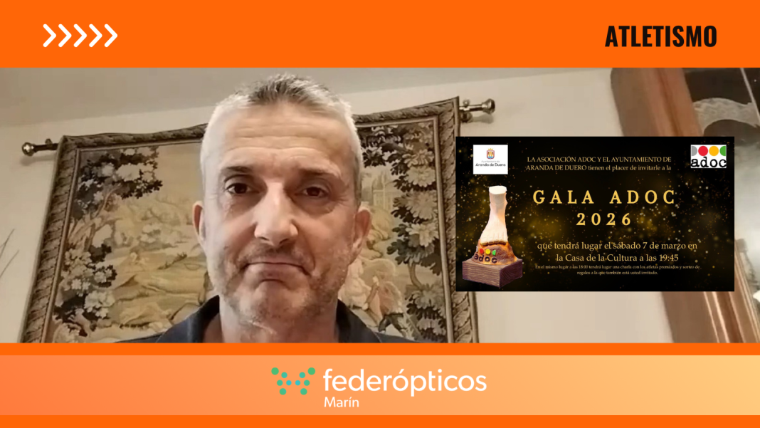 El presidente de ADOC, Íñigo Jimeno, charla para DUERO Deporte. / DUERO Deporte