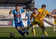 La Arandina visita Villaralbo Mario Benedet está siendo uno de los jugadores más en forma del Campeonato con los blanquiazules. / somos AFIR