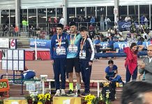 Iker Ortuño brilla en el Campeonato de España y roza el título de los 3.000 metros Iker Ortuño (i) en el podio de los 3.000 metros lisos del Campeonato de España de Salamanca. / DUERO Deporte