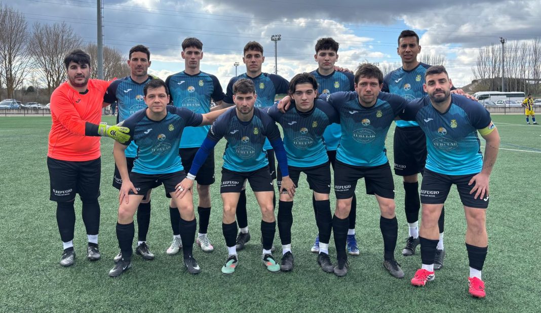 El once titular con el que el Riber formó ante Vadillos en Pallafría. / DUERO Deporte