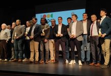 ADOC brinda por el regreso de Atapuerca y el futuro olímpico del cross Foto de familia de los premiados y galardonados en la Gala ADOC 2026 celebrada en Aranda de Duero. / DUERO Deporte
