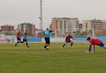 El Riber busca una victoria para el liderar en solitario la Liga Provincial Una acción de juego del encuentro del Riber frente al Alcázar de la 1ª vuelta en el Juan Carlos Higuero. / DUERO Deporte