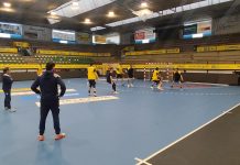 A la conquista de Alicante Una de las sesiones de trabajo del Tubos Arana Villa de Aranda ante de su viaje a Alicante. / DUERO Deporte