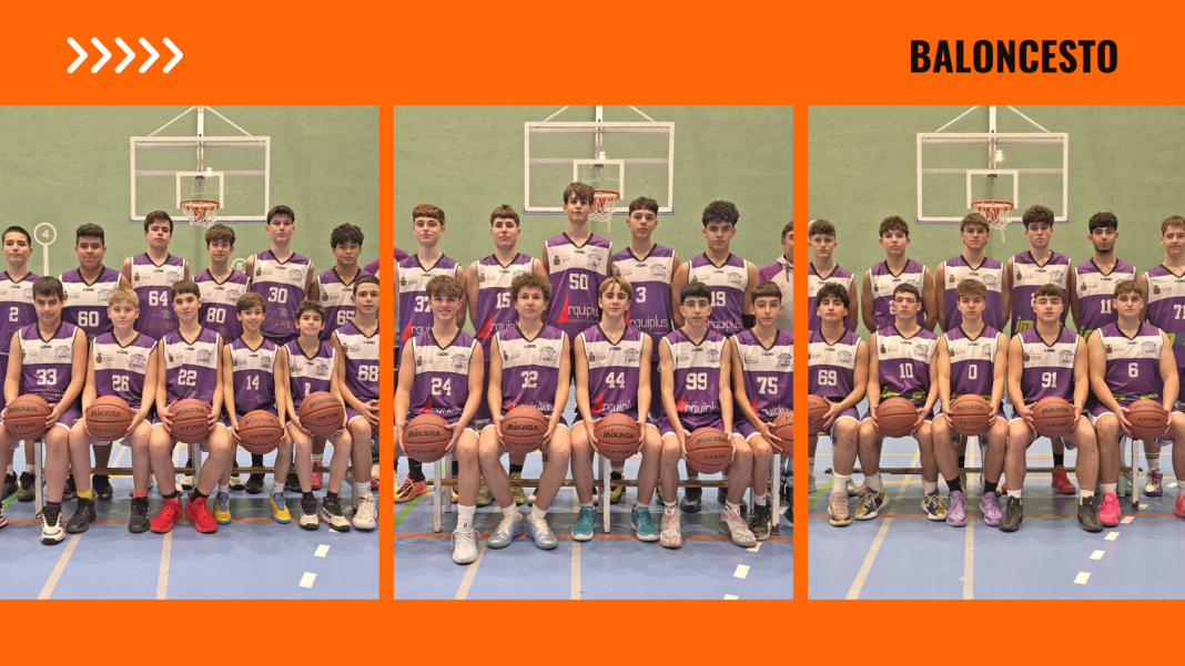 Los equipos Infantil, Cadete y Júnior del Juventud Aranda de la presente temporada 25-26. / Juventud Aranda