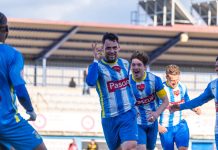 La Arandina invita a la afición blanquiazul al partido que confirme la permanencia Los blanquiazules quieren celebrar la permanencia y cerrar la temporada con éxito. / somos AFIR