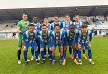 Victoria para la esperanza (3-1) Once inicial de la Arandina ante La Virgen del Camino en el Estadio Juan Carlos Higuero en la 30ª jornada del Grupo VIII de Tercera Federación 25-26. / somos AFIR