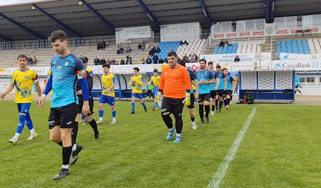 El once del Riber ante el Trespaderne. / DUERO Deporte