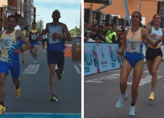 La velocidad terminal de Nacho Fontes y la insolente madurez de Marta Mitjans dejan su impronta en la XLII Milla Urbana de Aranda Ignacio Fontes (i) se impuso a Dani Arce en la recta final. Mientras, Marta Mitjans (d) fue más rápida que Lorea Ibarzabal. / Angelo