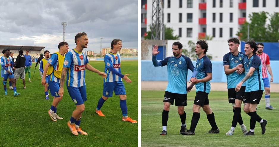 Blanquiazules y azulones cierran la temporada este domingo lejos de las Tierras del Duero. / DUERO Deporte