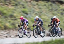 Sara Martín se exhibe en La Vuelta con una escapada de más de 100 kilómetros Sara Martín protagonista de la etapa con más de 100 kilómetros de escapada en sus piernas. / Cxcling