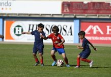 El Riber convierte a Aranda en la capital del fútbol base Los prebenjamines y benjamines serán protagonistas un año más en el Torneo del Aranda Riber en el Juan Carlos Higuero. / DUERO Deporte