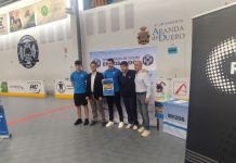 Aranda de Duero acoge en Campeonato de España Infantil de Hockey Línea La pista Prado Sport acoge este fin de semana en Campeonato de España de Hockey Línea Infantil donde este viernes se celebró la presentación oficial. / DUERO Deporte