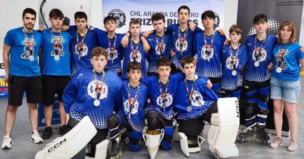 La plantilla infantil de los Erizos Rudos. / CHLA