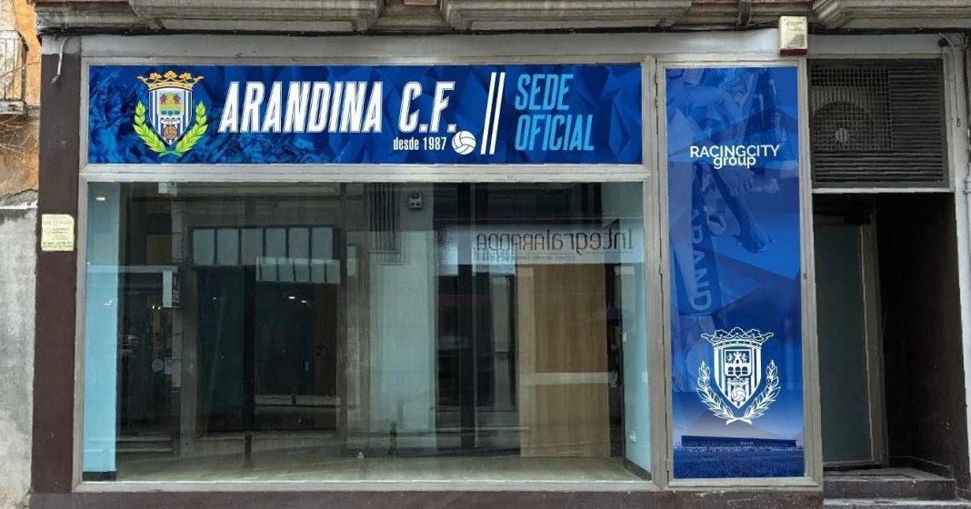 Actual sede de la Arandina, situada en la Calle Postas. / DUERO Deporte