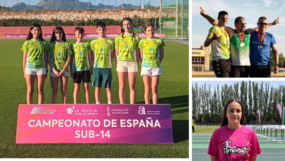 Los integrantes del Atletismo Aranda fueron protagonistas a lo largo y ancho del territorio nacional el pasado fin de semana. / Atletismo Aranda