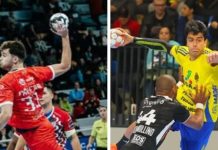 Villa de Aranda muestra gran interés por Artur Parera y ata al iraní Mehran Rahnama El pivote catalán, Parera (i) y el lateral izquierdo iraní, Rahnama, con sus respectivos equipos esta reciente temporada. / DUERO Deporte