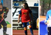 Talento, precocidad y éxito para el deporte de las Tierras del Duero Aitor Markiegi, Claudia Barrios y Candela Arranz -de izq. a dch.- / DUERO Deporte