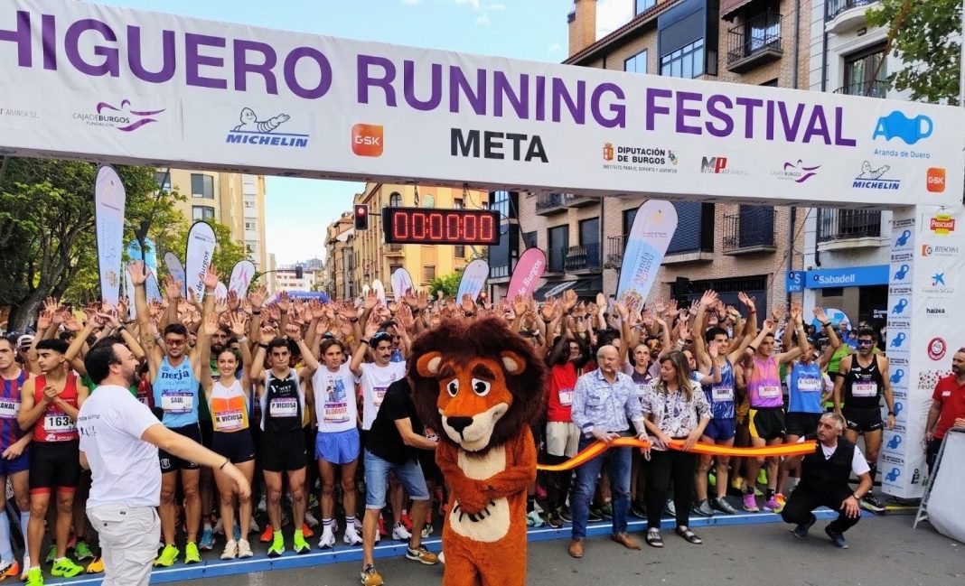 Este sábado, 3 de octubre, se celebra la XII edición de la Higuero Running Festival en Aranda de Duero. / DUERO DeporteHRF