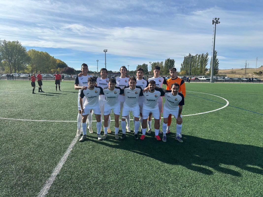 El once con el que formó el Riber en Pallafría ante el Inter Vista Alegre. / Aranda Riber